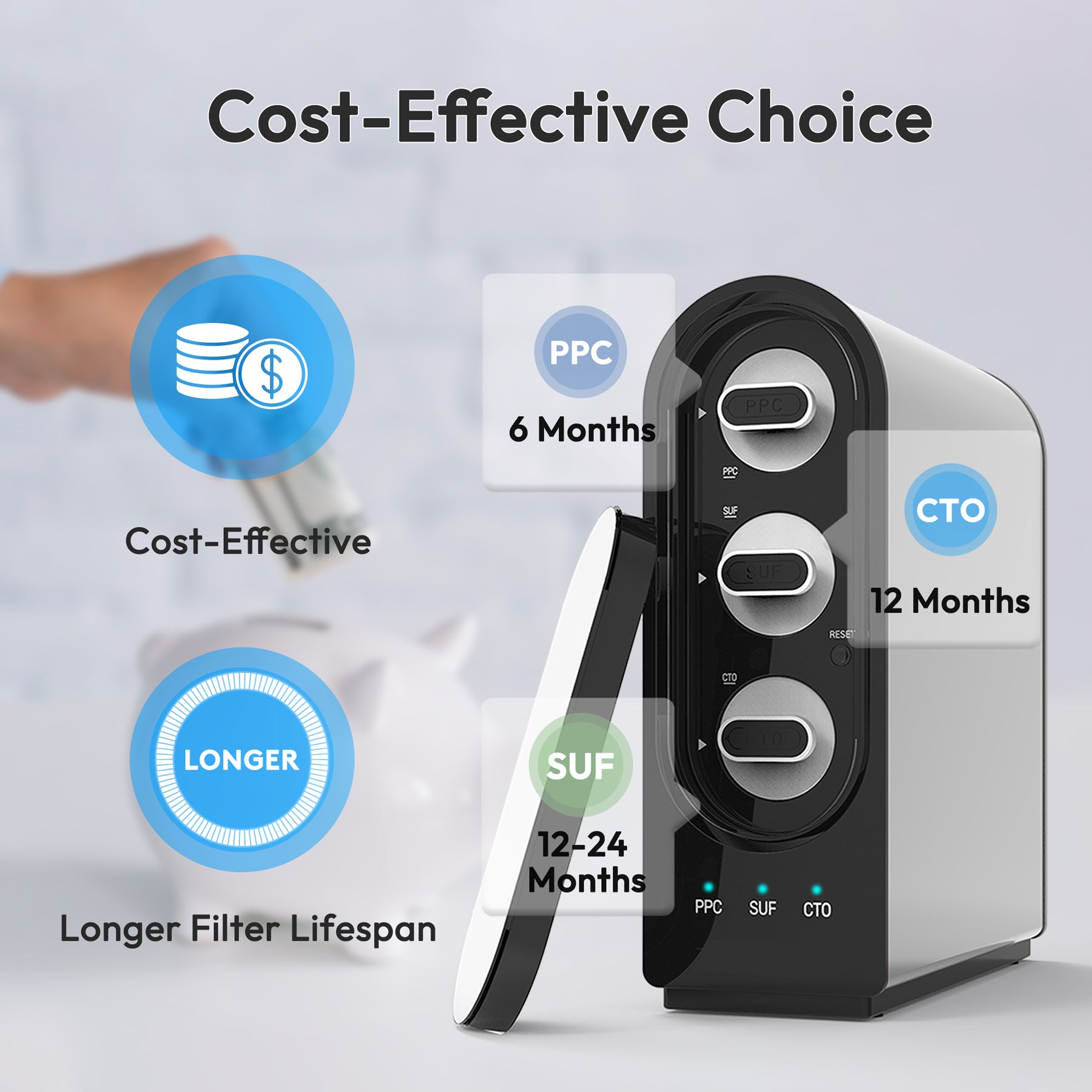 BUF1 Ultrafiltration Water Filtration System Stainless Steel Shell