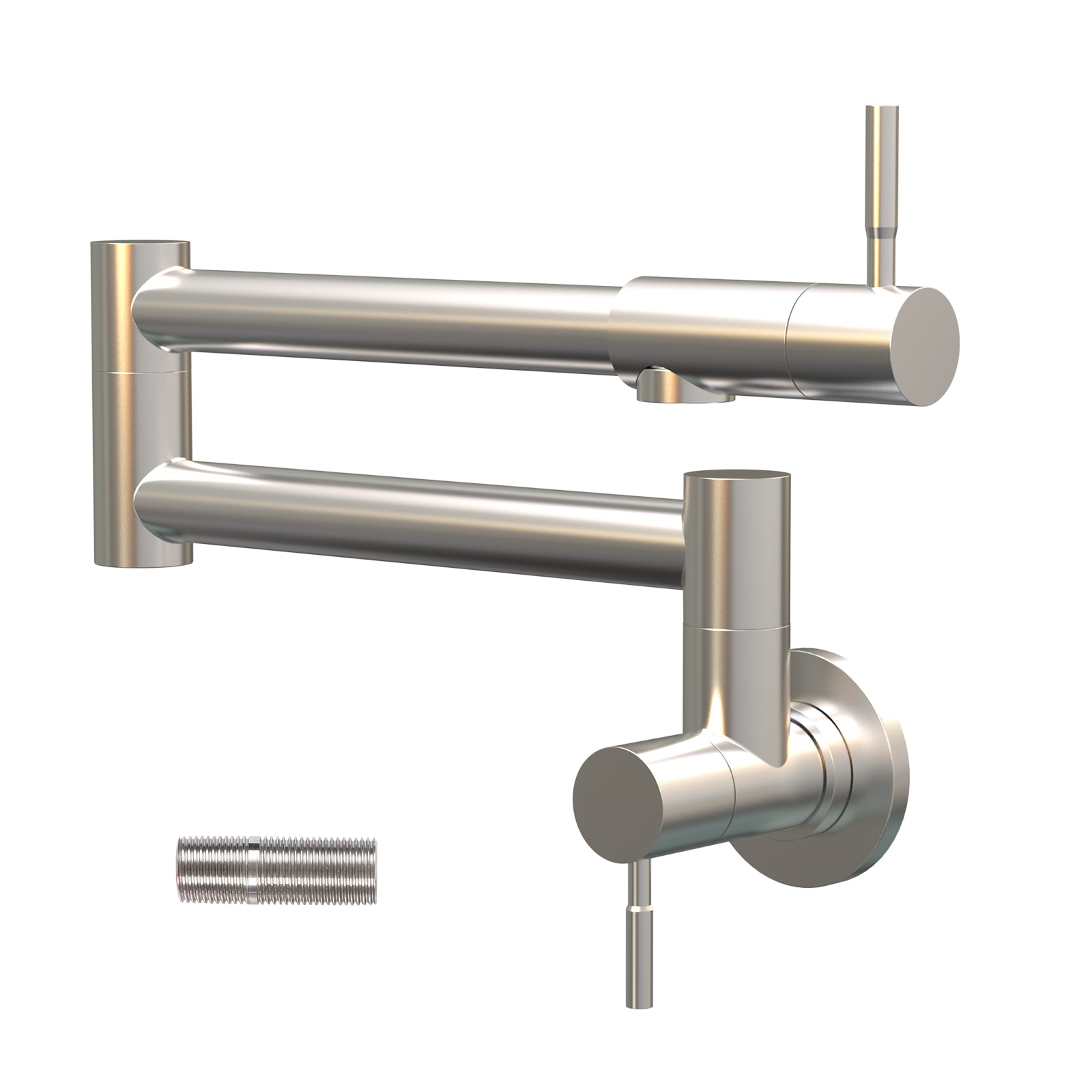 Besdor Pot Filler Faucet Stainless Steel Brushed Nickel