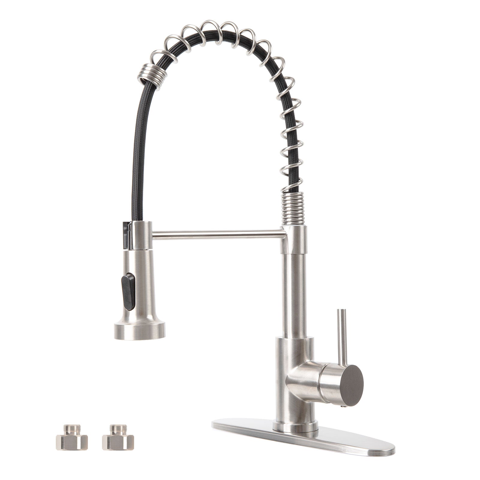 Besdor Kitchen Faucet With Pull Down Sprayer Spring Faucet