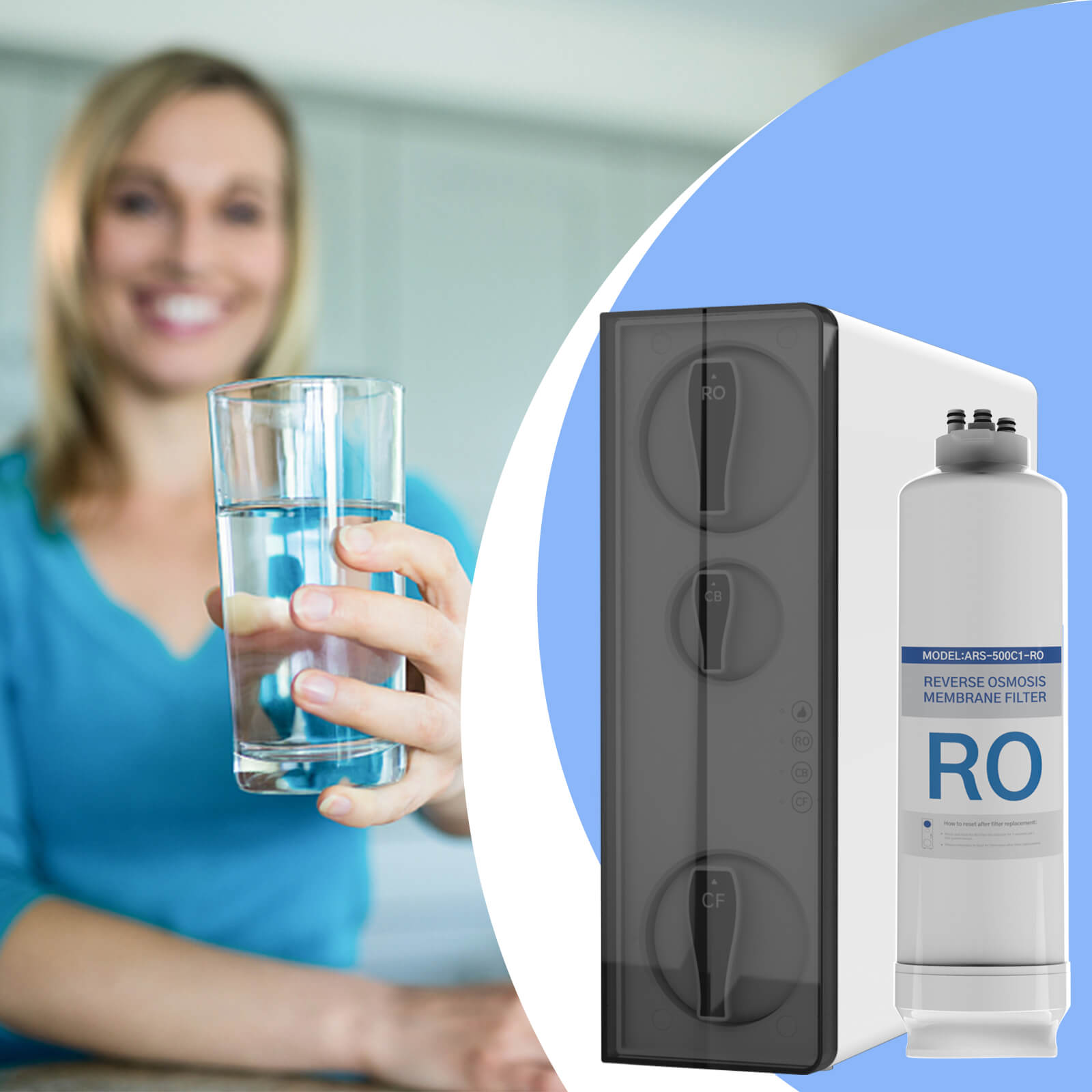 AWater 1 RO Filter, Replacement for AWater 1 RO System