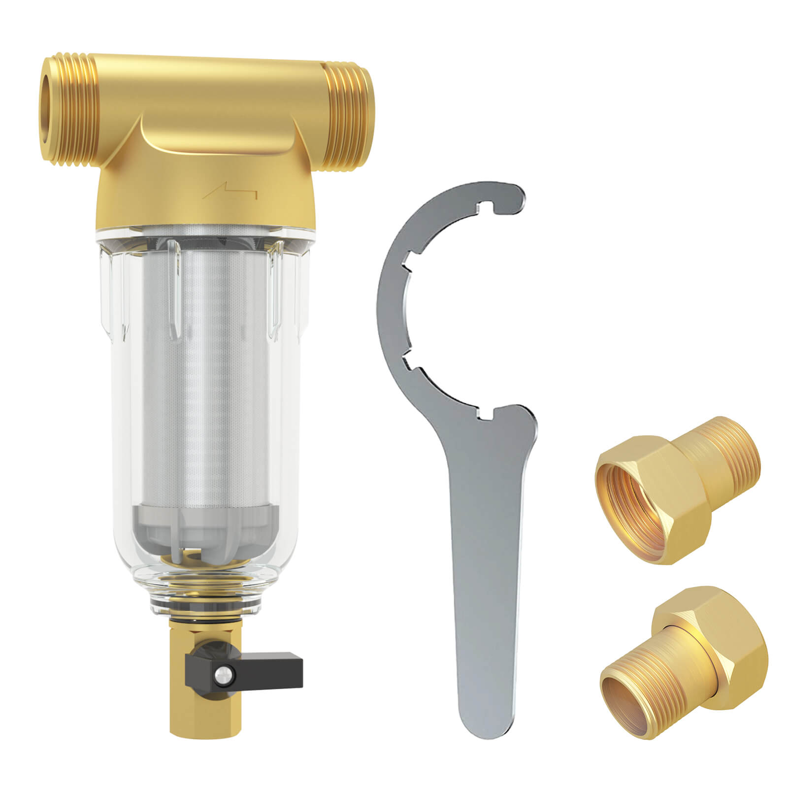 Besdor SWater 1 Spin Down Sediment Filter Whole House Prefilter System