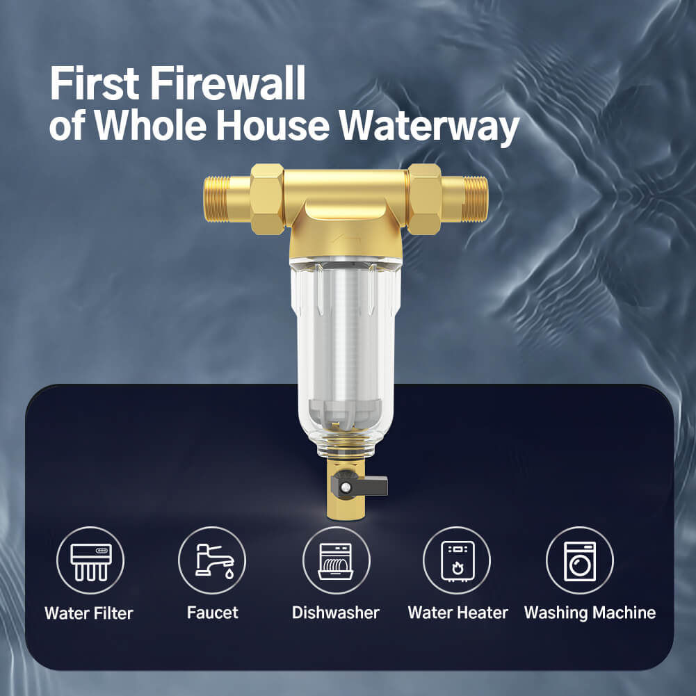 Besdor SWater 1 Spin Down Sediment Filter Whole House Prefilter System