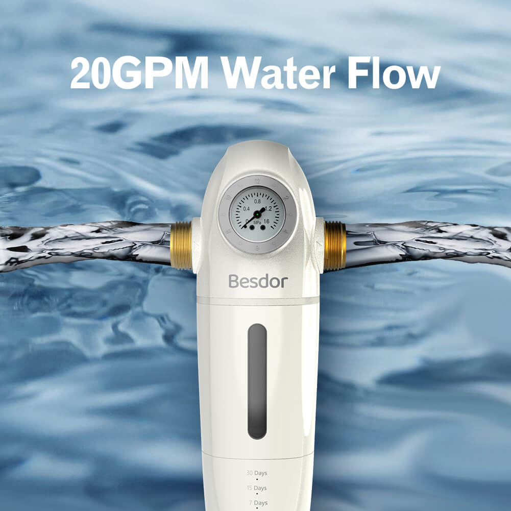 Besdor SWater 3 Full-Automatic Backwash Spin-down Sediment Prefilter System