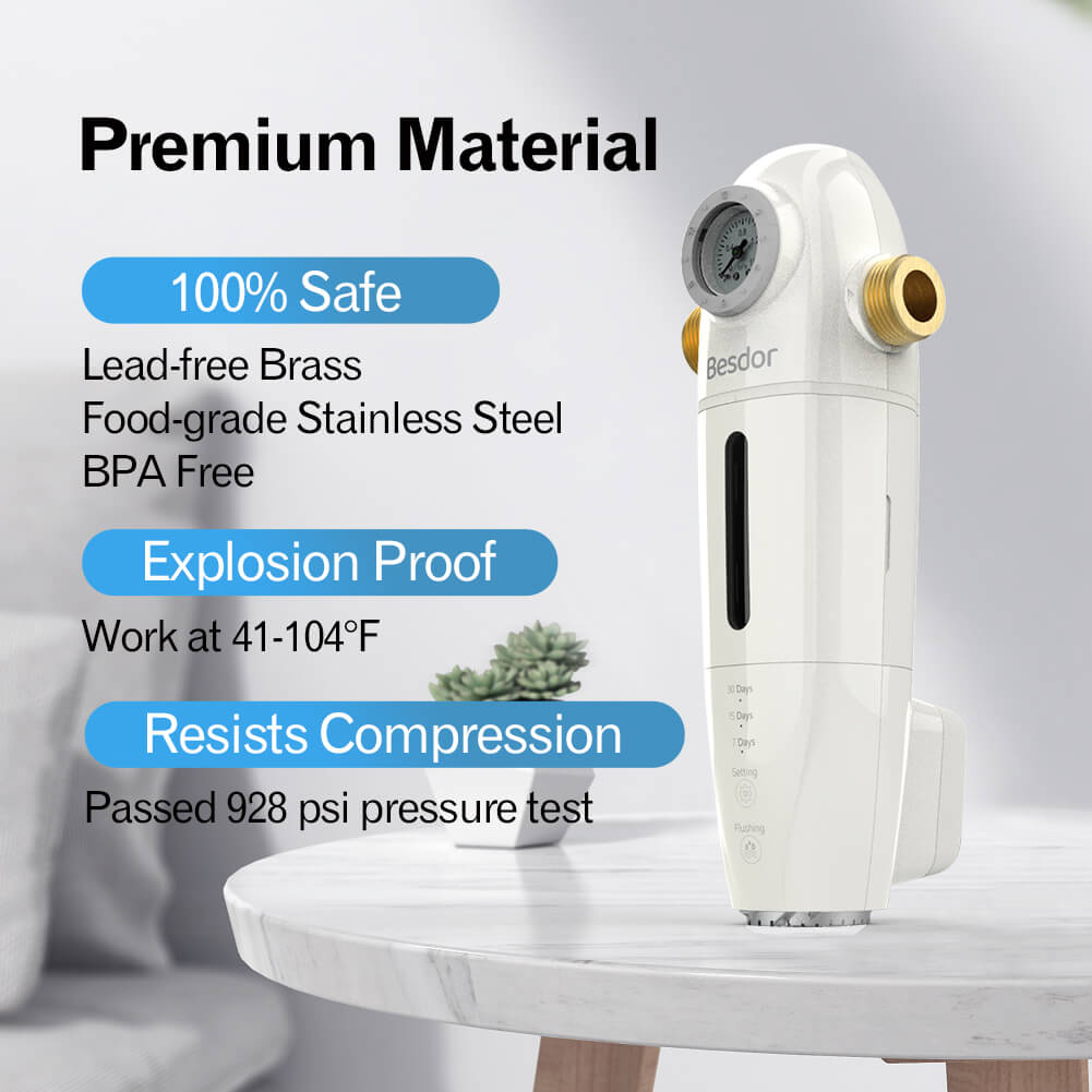 Besdor SWater 3 Full-Automatic Backwash Spin-down Sediment Prefilter System