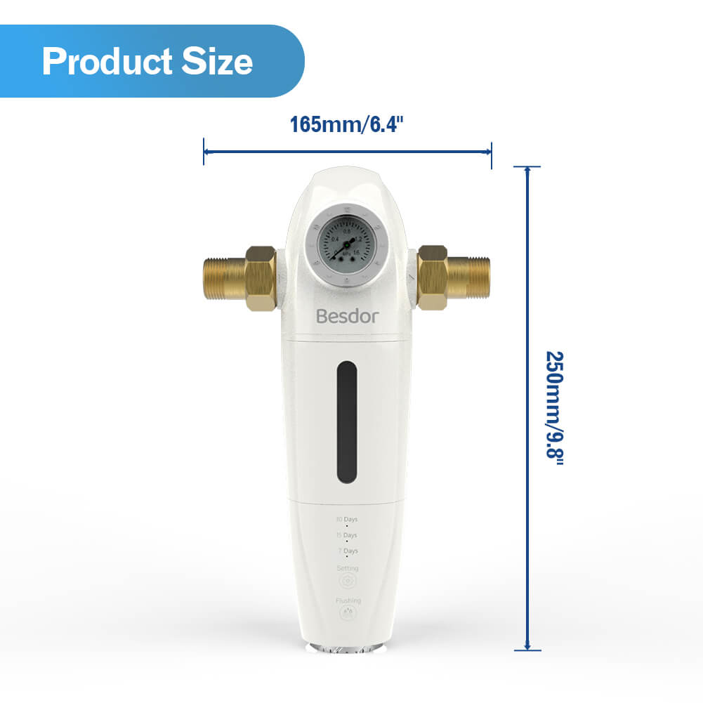 Besdor SWater 3 Full-Automatic Backwash Spin-down Sediment Prefilter System