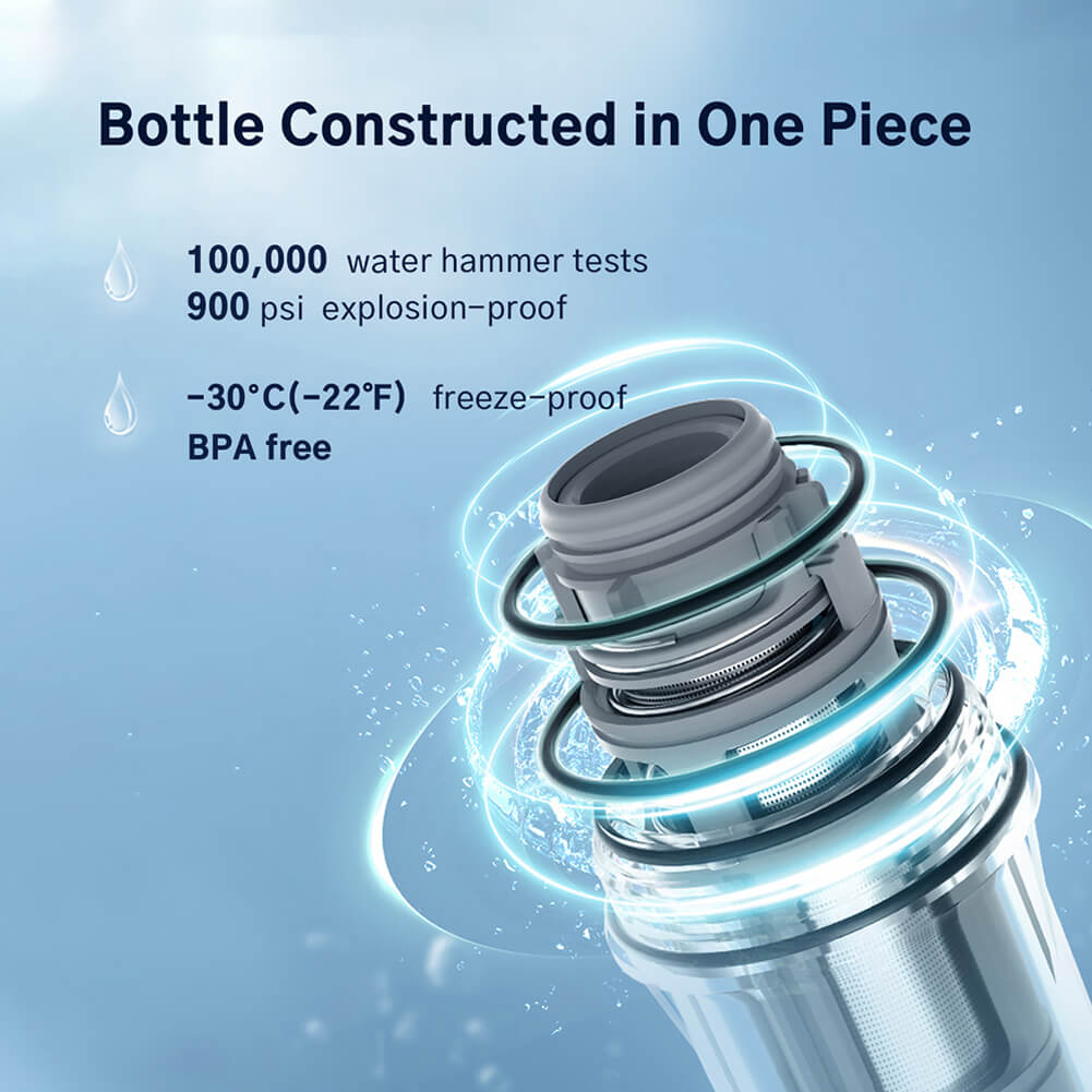 Besdor SWater 3 Full-Automatic Backwash Spin-down Sediment Prefilter System